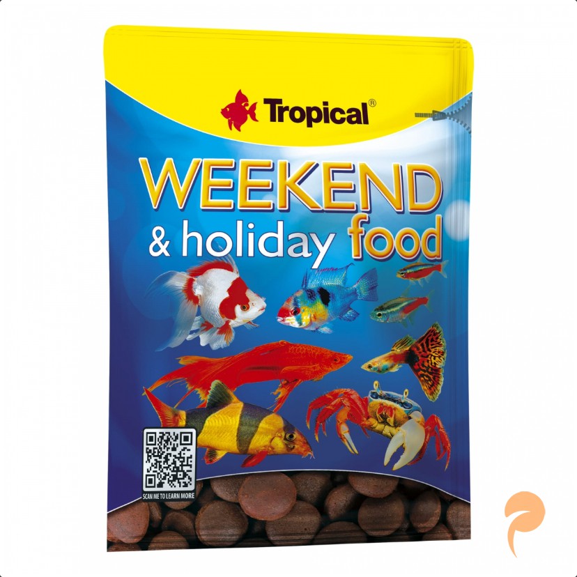 Фото1.Таблетований корм Tropical WEEKEND, 20г